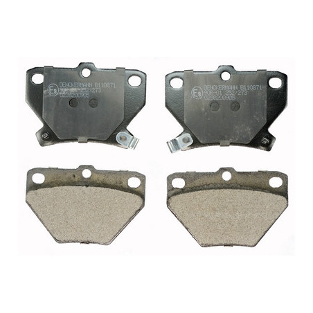 DENCKERMANN B110871 Brake Pads Set Rear for Corolla Yaris Prius Celica Matrix