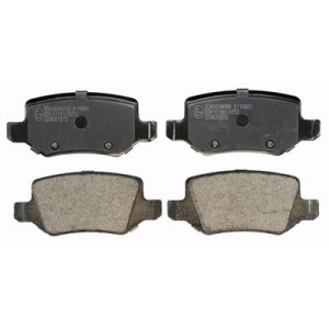 DENCKERMANN B110891 Bremsbeläge Hinten für Mercedes A Vaneo