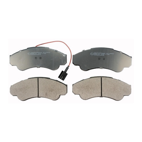 DENCKERMANN B110900 Brzdové platničky predný pre Ducato Boxer JUMPER