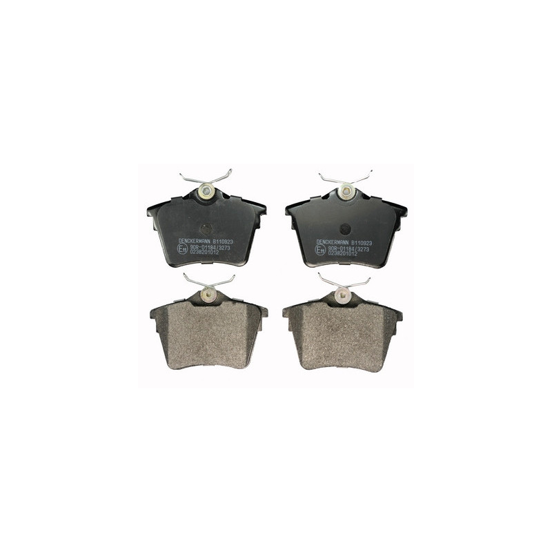 DENCKERMANN B110923 Klocki hamulcowe tył dla C5 407 SW 607