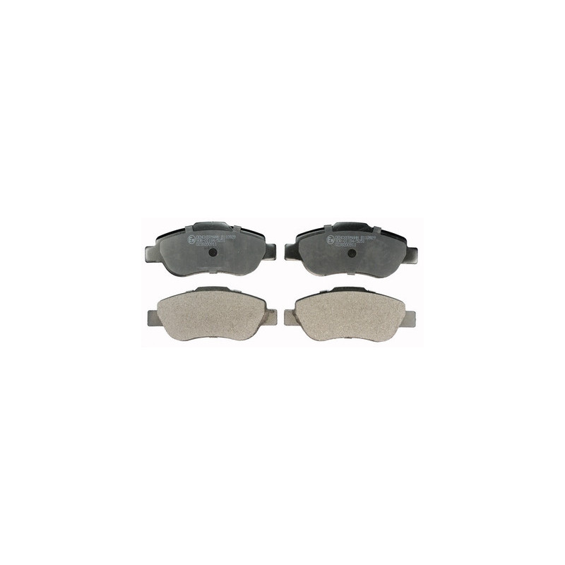 DENCKERMANN B110929 Brake Pads Set Front for Fiat Panda