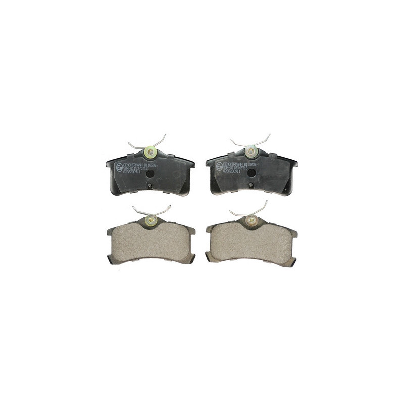 DENCKERMANN B110936 Pastillas de freno trasero para Toyota Avensis Corolla