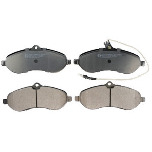 DENCKERMANN B110950 Brzdové platničky predný pre JUMPY Scudo Expert Tepee ProAce