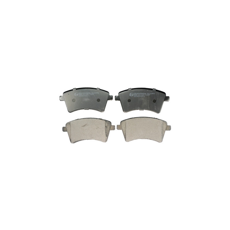 DENCKERMANN B110951 Plaquettes de frein avant pour Renault Kangoo Be Bop