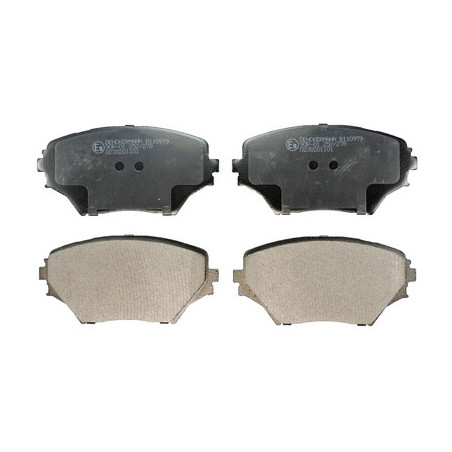 DENCKERMANN B110979 Brzdové platničky predný pre Toyota RAV 4