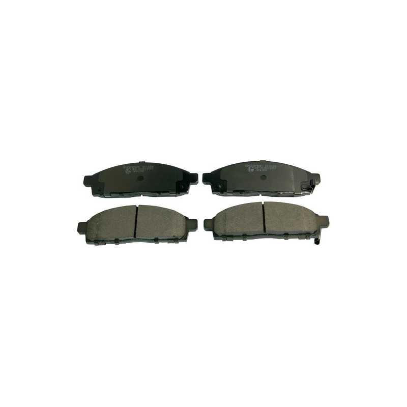 DENCKERMANN B111004 Klocki hamulcowe przód dla L 200 Fullback