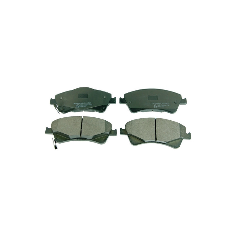 DENCKERMANN B111019 Brake Pads Set Front for Avensis Verso Auris Corolla