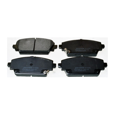 DENCKERMANN B110268 Pastiglie freno anteriore per Primera Accord Almera Tino Mg