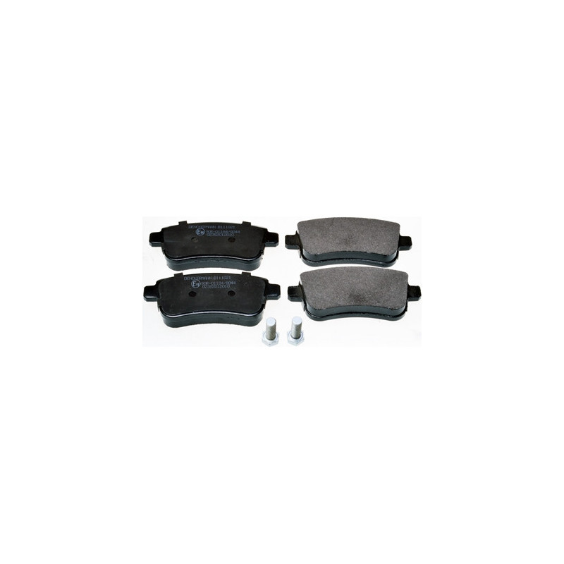DENCKERMANN B111021 Pastiglie freno posteriore per Megane Scenic Grand Scenic