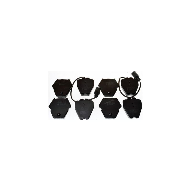 DENCKERMANN B111045 Pastillas de freno delantero para A6 Allroad A4 Passat