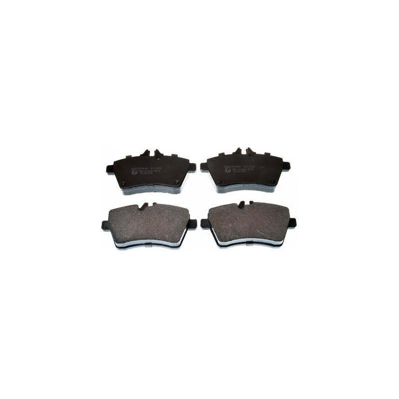 DENCKERMANN B111046 Plaquettes de frein avant pour Mercedes A