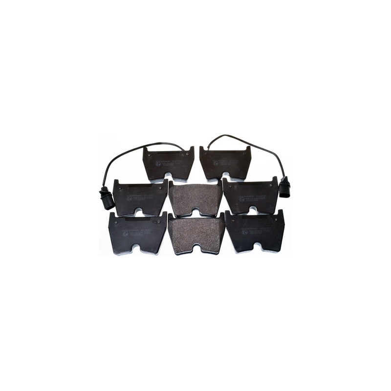 DENCKERMANN B111053 Brzdové platničky predný pre VW Phaeton