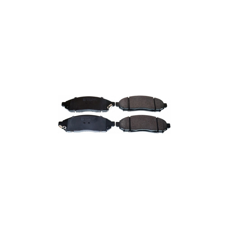 DENCKERMANN B111063 Klocki hamulcowe przód dla Np300 Pickup Pathfinder Leaf