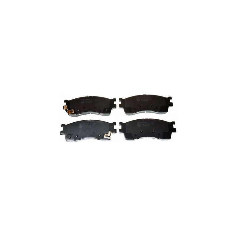 DENCKERMANN B111068 Pastiglie freno anteriore per Rio Clarus Carens Shuma Cerato