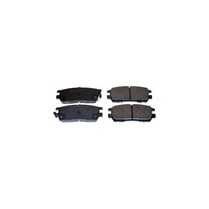 DENCKERMANN B111089 Pastillas de freno trasero para Mitsubishi PAJERO