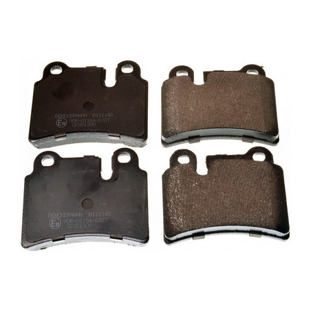 DENCKERMANN B111140 Brzdové platničky zadný pre VW Touareg