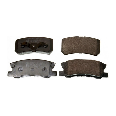 DENCKERMANN B111163 Brake Pads Set Rear for PAJERO Outlander ASX Patriot 4008
