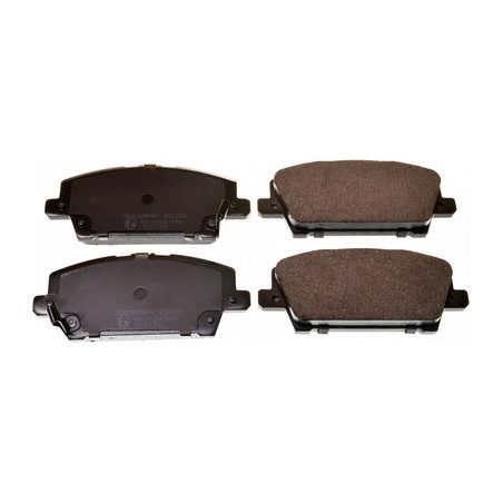 DENCKERMANN B111182 Brake Pads Set Front for Honda Civic