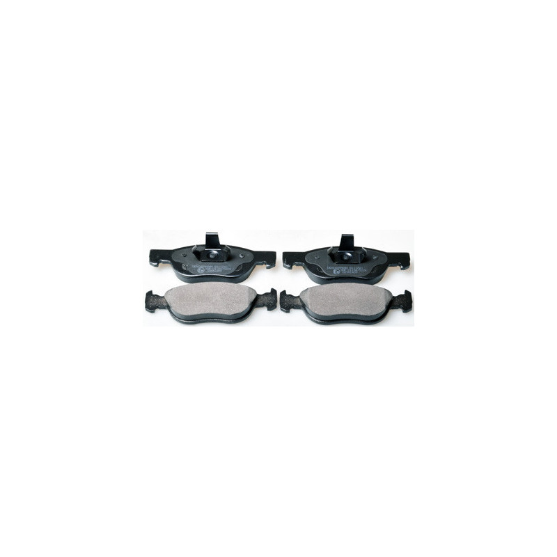 DENCKERMANN B111243 Pastillas de freno delantero para Fiat Punto