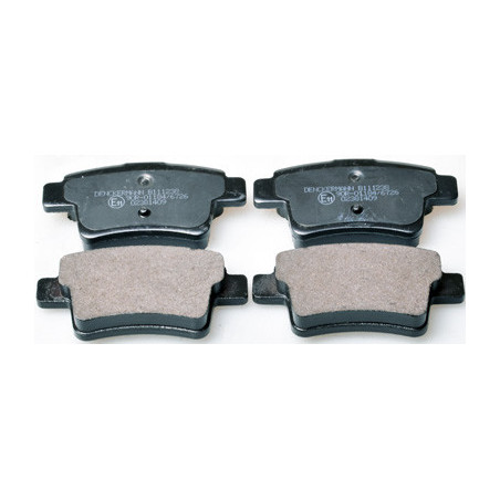 DENCKERMANN B111238 Brake Pads Set Rear for Citroen C4 Picasso Grand Picasso