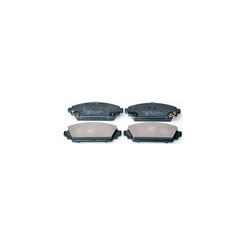 DENCKERMANN B111247 Brzdové platničky predný pre Honda Accord Civic