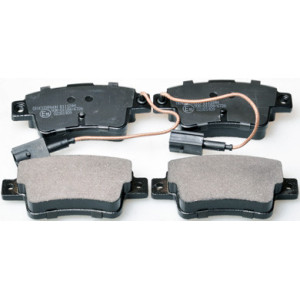 DENCKERMANN B111244 Brzdové destičky zadní pro Punto Evo