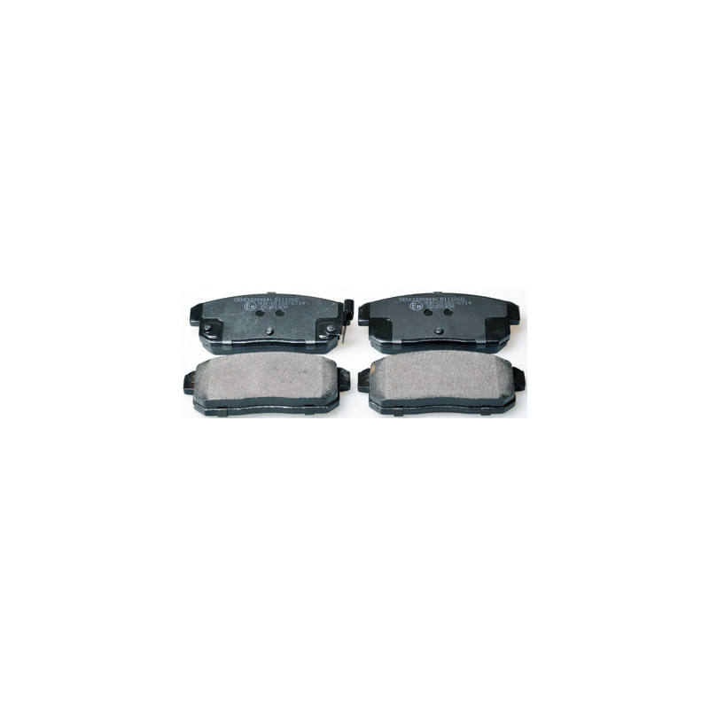 DENCKERMANN B111260 Bremsbeläge Hinten für Ignis RX-8