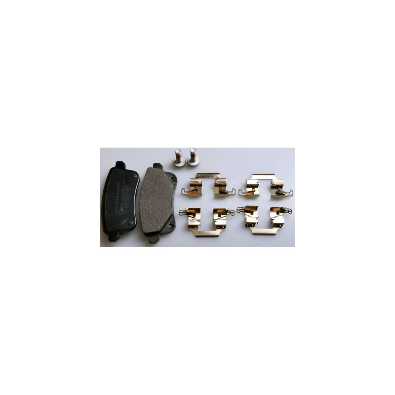 DENCKERMANN B111323 Klocki hamulcowe tył dla Renault Grand Scenic Scenic