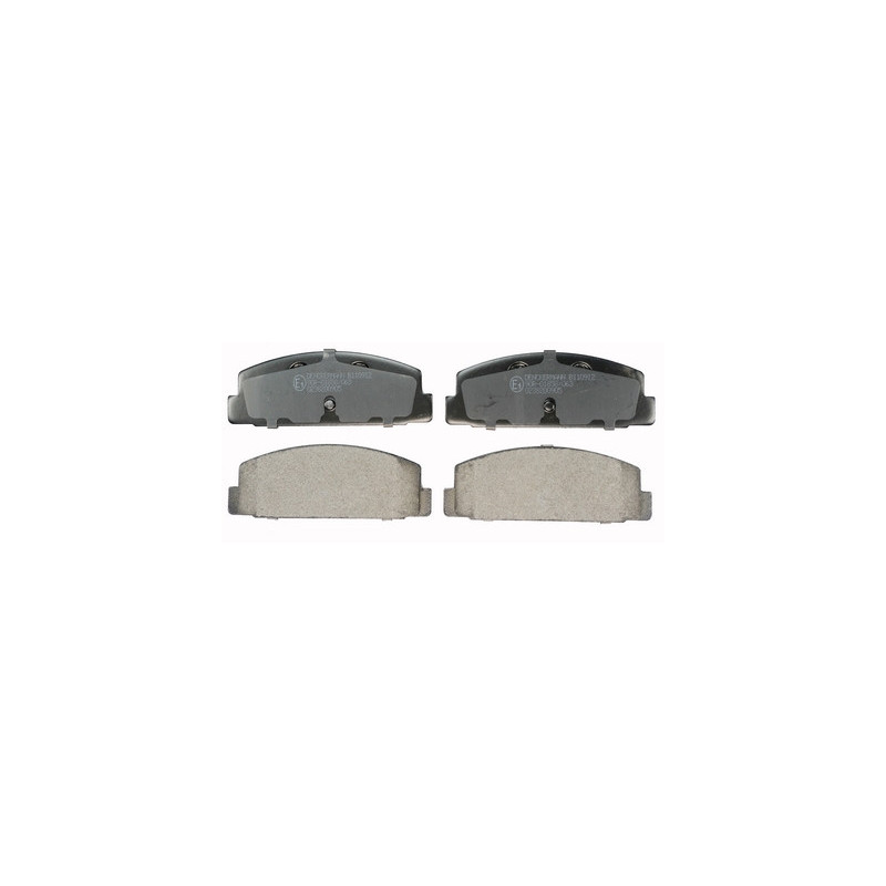 DENCKERMANN B110912 Pastiglie freno posteriore per 6 626 323 F S Premacy