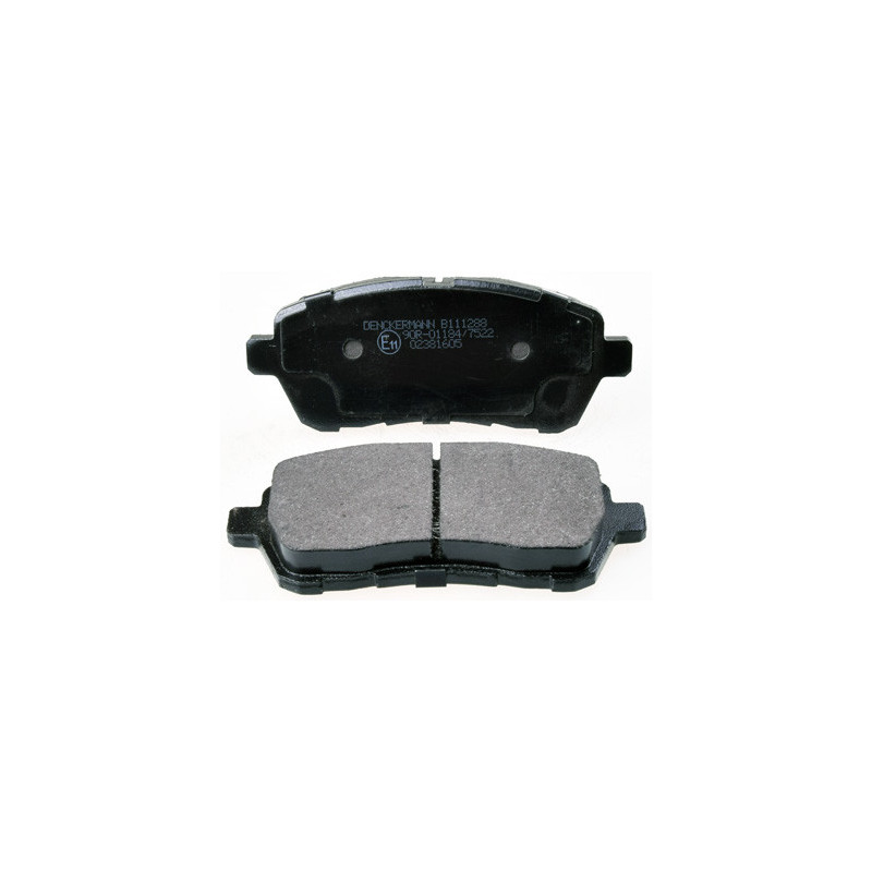 DENCKERMANN B111288 Klocki hamulcowe przód dla Ford Fiesta Ka+