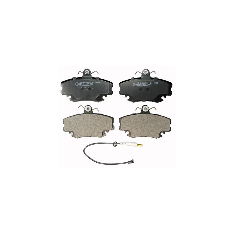 DENCKERMANN B110905 Brake Pads Set Front for 19 Clio Megane Logan MCV Thalia 21