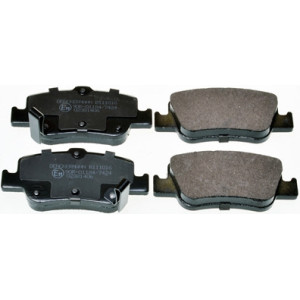 DENCKERMANN B111016 Bremsbeläge Hinten für Toyota Auris Corolla