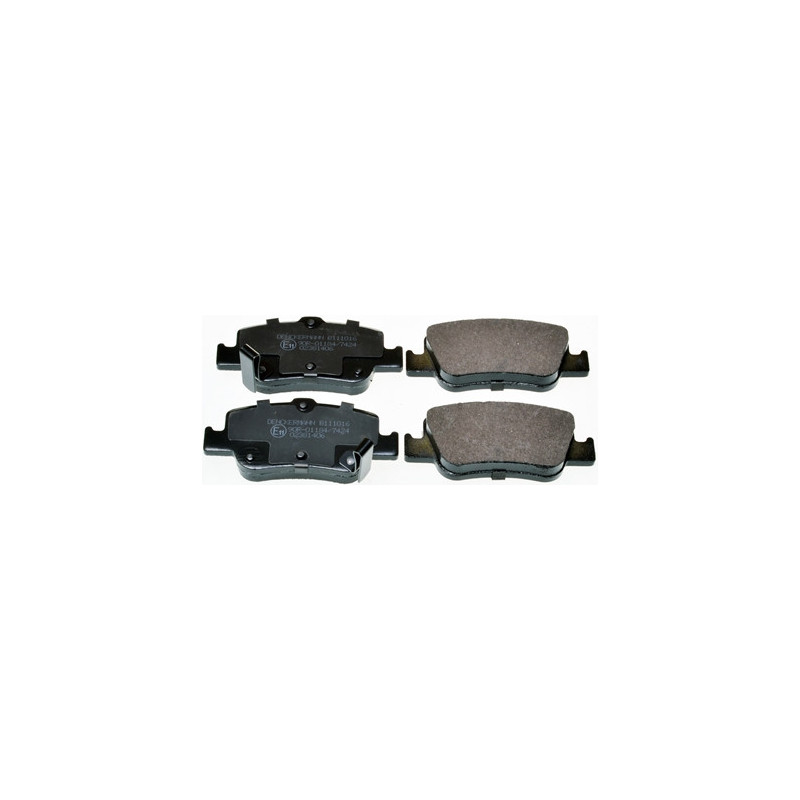 DENCKERMANN B111016 Bremsbeläge Hinten für Toyota Auris Corolla