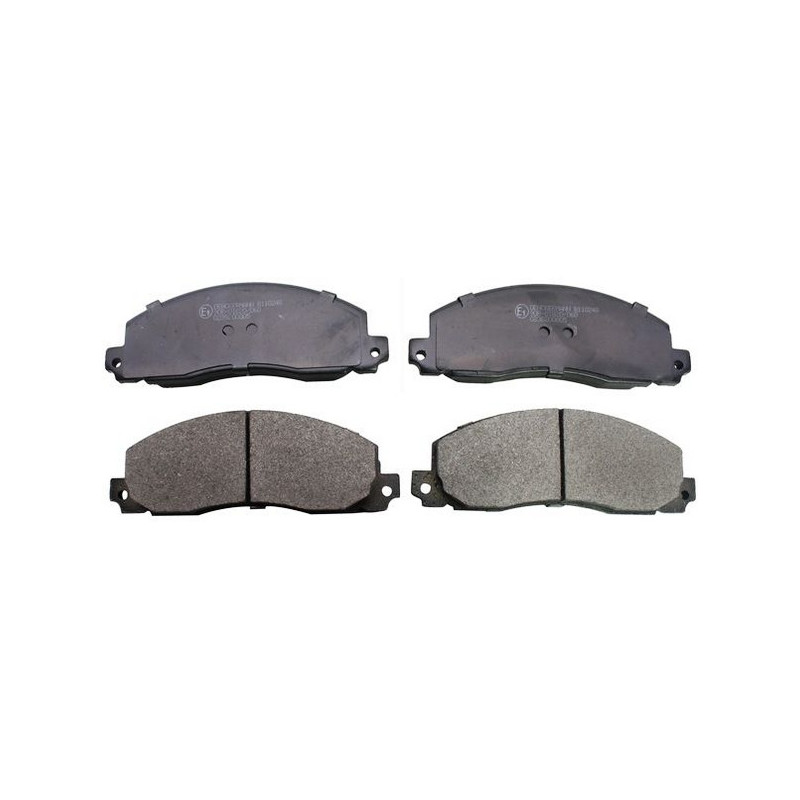 DENCKERMANN B110248 Pastillas de freno delantero para Trafic Arena
