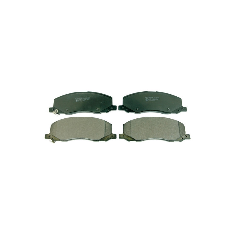 DENCKERMANN B111015 Brzdové destičky přední pro Insignia 9-5