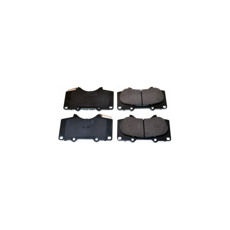 DENCKERMANN B111176 Brzdové platničky predný pre Land Cruiser Tundra Hilux