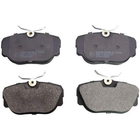 DENCKERMANN B110059 Pastiglie freno anteriore per BMW 3 Z1