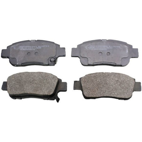 DENCKERMANN B110794 Brake Pads Set Front for Toyota Yaris