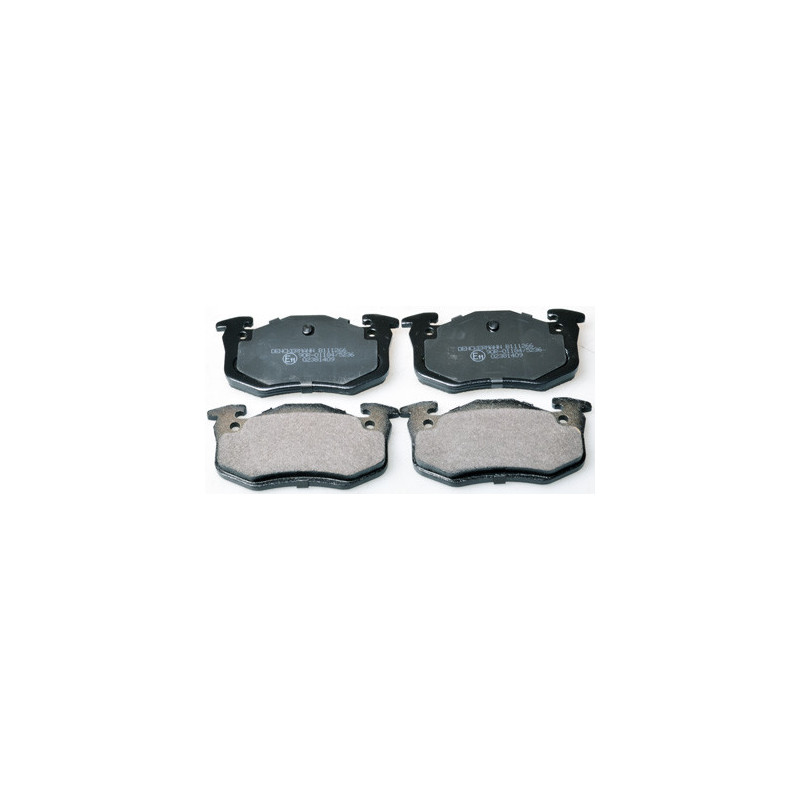 DENCKERMANN B111266 Pastiglie freno posteriore per 306 Megane 205 309 Super 5 ZX