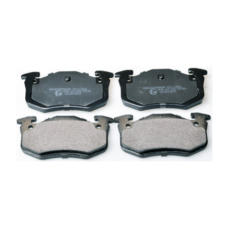 DENCKERMANN B111266 Plaquettes de frein arrière pour 306 Megane 205 309 Super 5