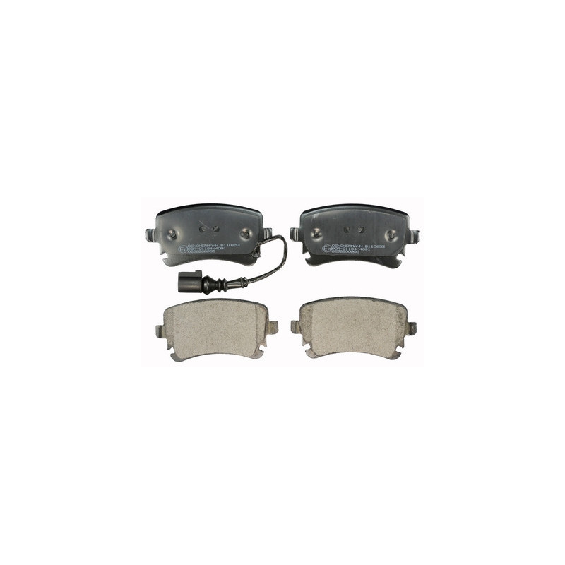 DENCKERMANN B110853 Plaquettes de frein arrière pour Transporter Multivan