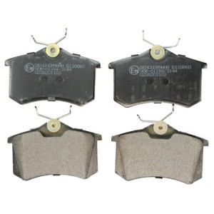 DENCKERMANN B110860 Pastillas de freno trasero para Fabia A6 A3 Ibiza A4 Octavia