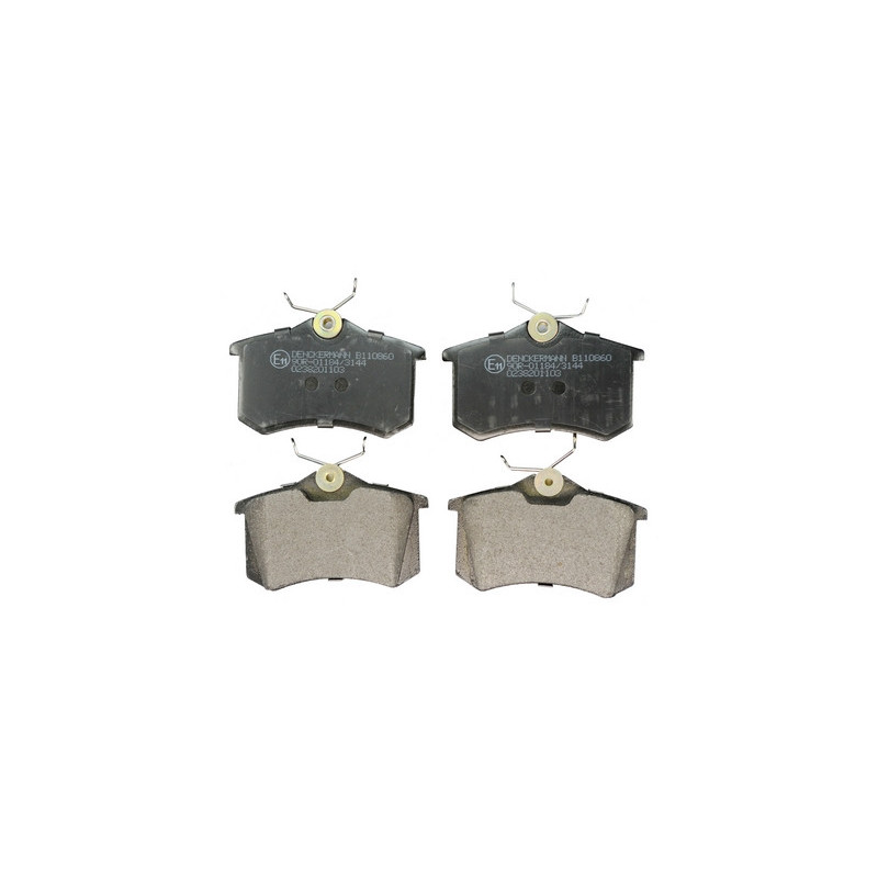 DENCKERMANN B110860 Brake Pads Set Rear for Fabia A6 A3 Ibiza A4 Octavia 307 SW