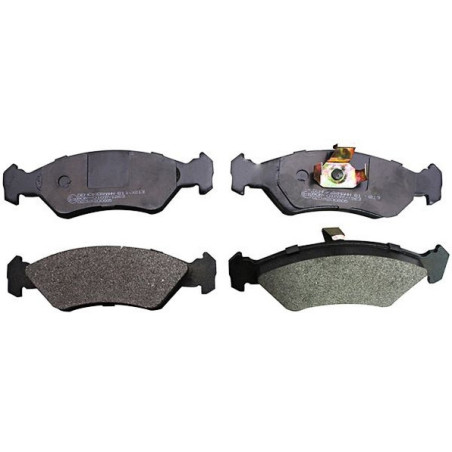 DENCKERMANN B110213 Brake Pads Set Front for Fiesta 121 Ka