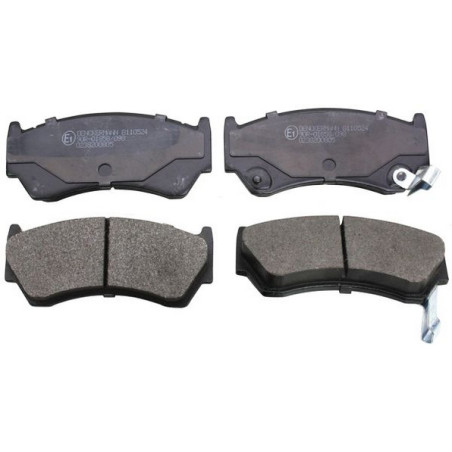 DENCKERMANN B110524 Brzdové platničky predný pre Nissan Almera