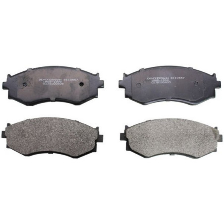 DENCKERMANN B110557 Brzdové platničky predný pre Nissan Primera 200