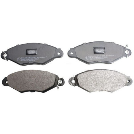 DENCKERMANN B110647 Pastiglie freno anteriore per Kangoo Xsara