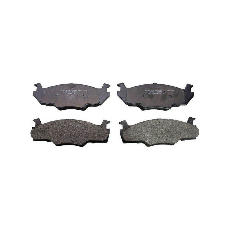 DENCKERMANN B110841 Brake Pads Set Front for Passat Golf Jetta Scirocco Ibiza