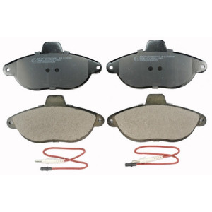 DENCKERMANN B110888 Brzdové destičky přední pro Scudo Expert JUMPY 806 Evasion