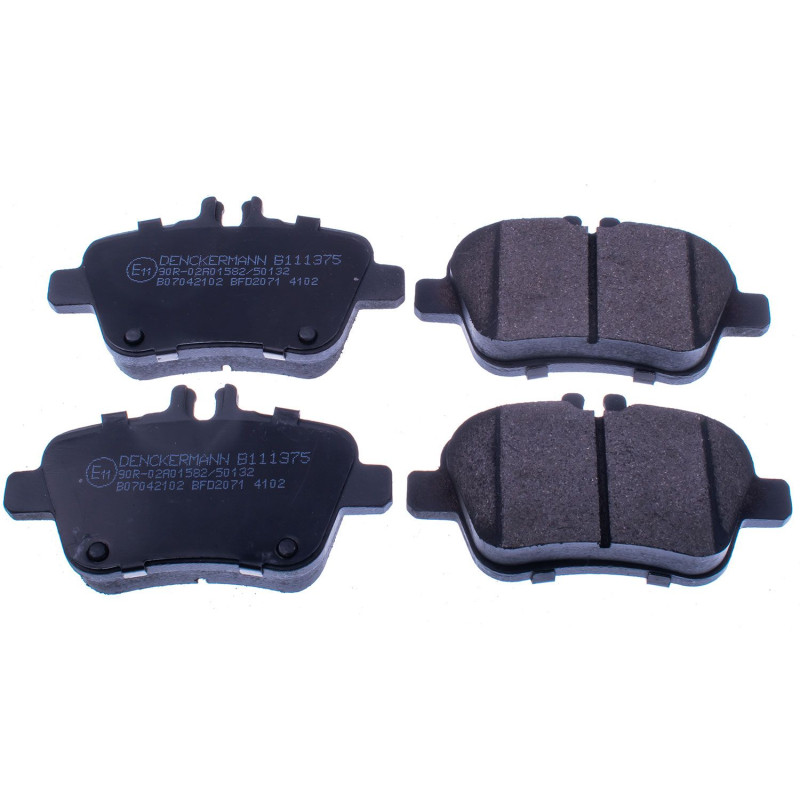 DENCKERMANN B111375 Brake Pads Set Rear for Mercedes CLA B A GLA SLK SLC